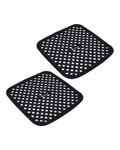 Paistomatto Masterpro bgmp-7701 Musta Silikoni 19 x 19 cm (2 osaa)