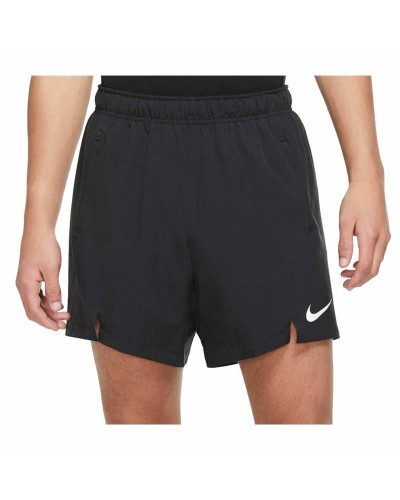 Nike Pro Dri-FIT Flex - Pantaloni Corti Sportivi Uomo Neri Traspiranti
