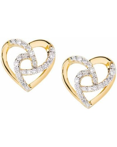 Amen Women's Earrings EHHGBZ Dangle with Zircons - Elegant and Luminous
