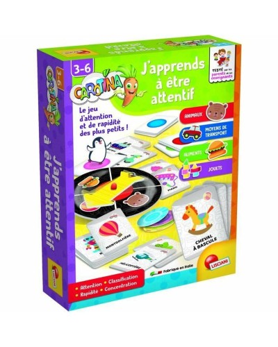 Utbildningsspel Lisciani Giochi Carotina J'apprends