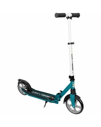 Monopattino Stamp Oxygen Nero/Blu/Verde - Pieghevole, Leggero, Ideale per Bambini
