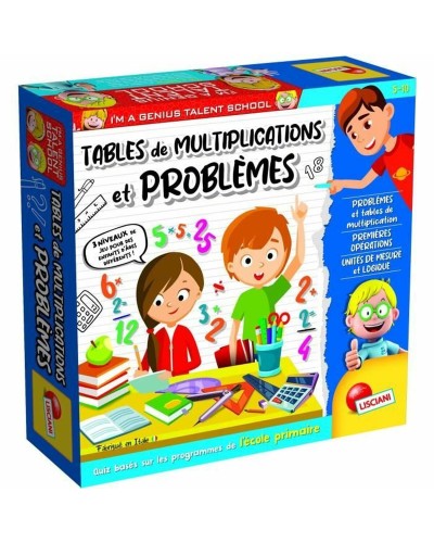 Lisciani Spiele: Multiplikation und Aufgaben - Lernspiel Mathematik
