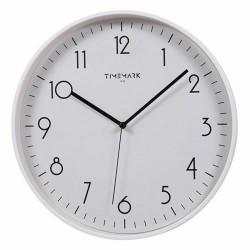 Muurklok Timemark Wit (30 x 30 cm)