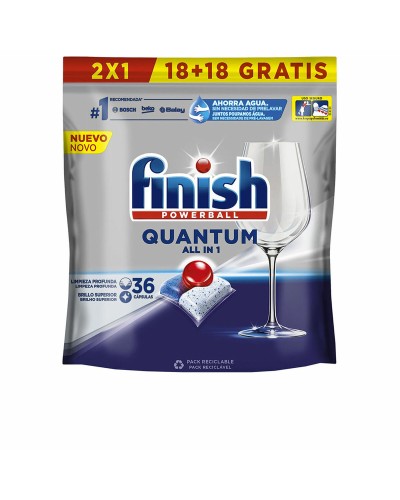 Vaatwastabletten Finish Quantum (36 Stuks)