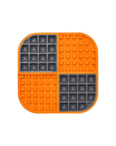 Voerbak voor honden Lickimat Dog Slomo Orange Polypropyleen TPR