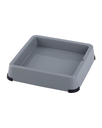 Lickimat Indoor Keeper Gris pour Chiens avec Polypropylène, Jeu Anti-Stress Apaisant
