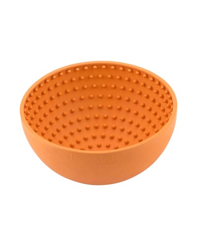 Lickimat Wobble Anti-Schlingnapf Orange | Interaktives Fütterungsspiel für Hunde
