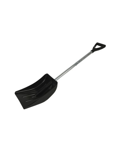 Lifetime Schneeschaufel aus robustem Polypropylen mit ergonomischem Griff für eine einfache Schneeräumung.

