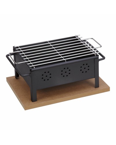 Barbecue Draagbare Sauvic 2905 Desktop 25 x 20 cm Ijzer