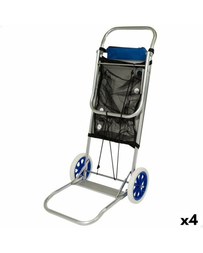 Multifunctionele kar Aktive Blauw 47 x 100 x 52 cm (4 Stuks)