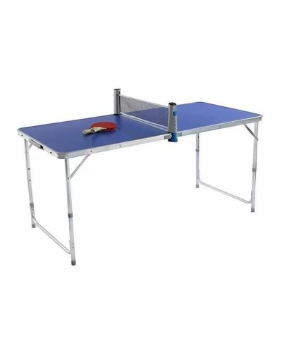 Set de Ping Pong Plegable 120x60cm - Mesa de Juego Portátil 70cm
