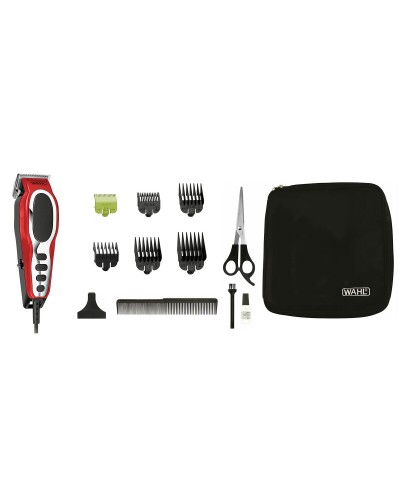 Tondeuse à cheveux professionnelle filaire rouge Wahl - Rasoir de barbier
