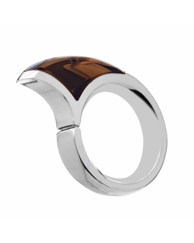 Armani Women's Ring EG1017505 Size 9 - Elegant Silver Jewelry
