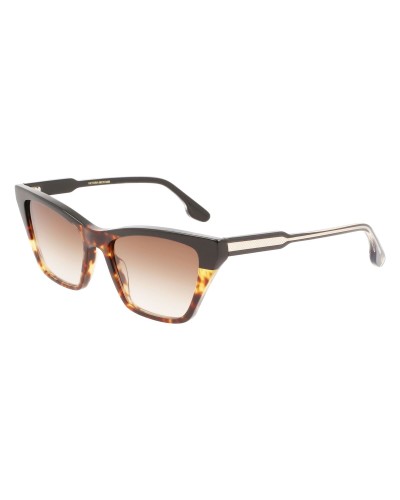 Victoria Beckham VB638S-005: Occhiali da Sole Donna Neri, Lenti Ø 55mm
