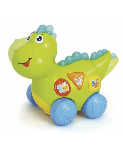 Dinosaure Musical Lumineux - Jouet Éducatif 18x24 cm
