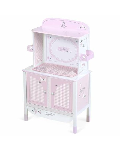 Decuevas Niza Armoire Table à Langer pour Poupées - Accessoires de Jeu
