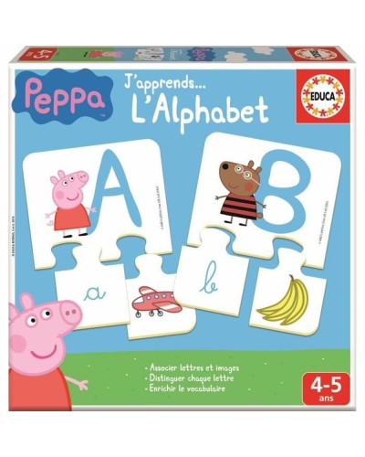 Educa Peppa Pig ABC - Gioco Educativo Prima Infanzia Bilingue FR
