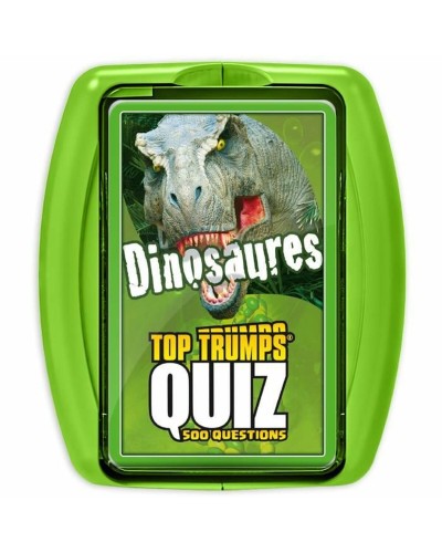 Spel met vragen en antwoorden Top Trumps Quiz Dinosaures