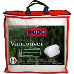 DODO Vancouver Quilted Winter Duvet, White, 400 g/m², 220 x 240 cm
