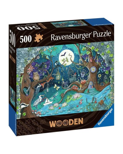 Ravensburger Puzzle Fantasy Forest Legno 500 Pezzi - Puzzle Adulti & Bambini

