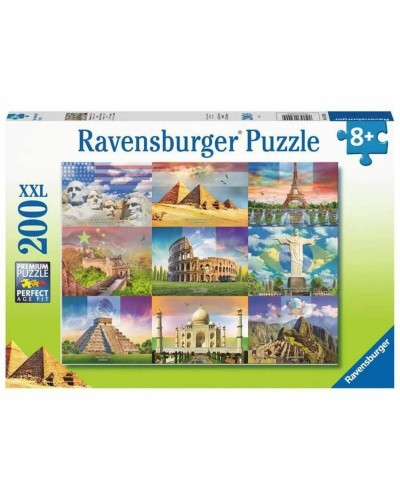 Ravensburger Puzzle XXL Wahrzeichen der Welt 200 Teile - Lehrreich und Unterhaltsam

