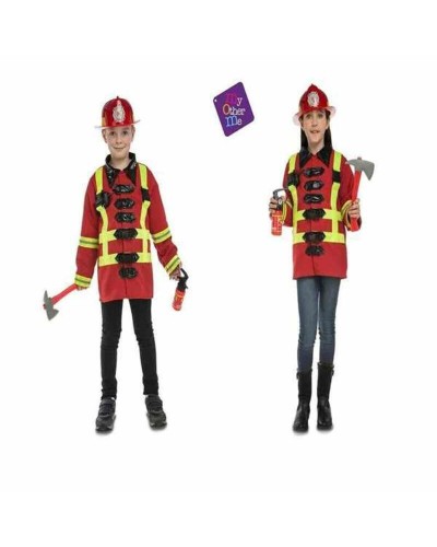 My Other Me Disfraz de Bombero Niño - Talla Única - Disfraz
