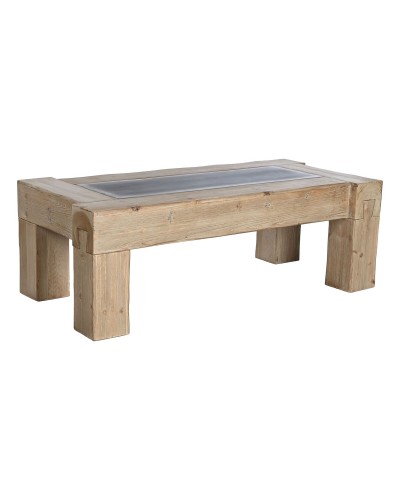 Hoofdtafel Home ESPRIT Spar Hout MDF 140 x 70 x 46 cm