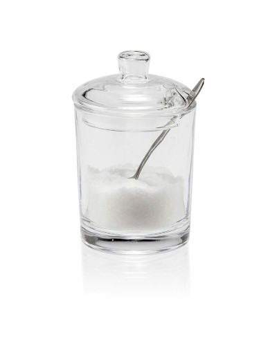 Sucrier Andrea House Cristal Ø7 cm avec Couvercle
