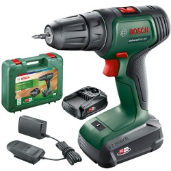 Taladro Percutor Inalámbrico Bosch UniversalDrill 18V: Potencia y Versatilidad para Cada Trabajo.
