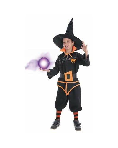 Carolus Magician Costume for Kids (5 Pcs) - Halloween & Carnival Fancy Dress

