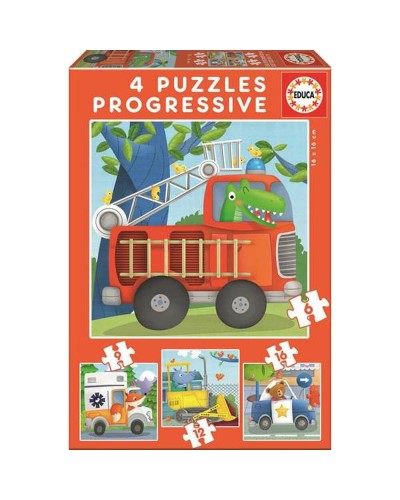 Educa Puzzle Paw Patrol 6 Pezzi (43 pz) - Divertimento Educativo
