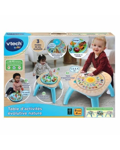 VTech Baby Centro de Actividades Bilingüe (Francés/Inglés) - Juegos Interactivos Educativos
