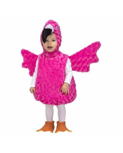 Costume for Children My Other Me Pink flamingo Pink (4 Pieces)