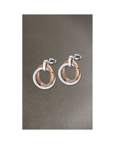 Lotus Pendientes de Mujer LS1780-4/2 Plata Aro Cristales
