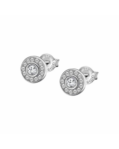 Lotus LP3105-4/1 Women's Earrings: Silver Drops, Elegant Design
