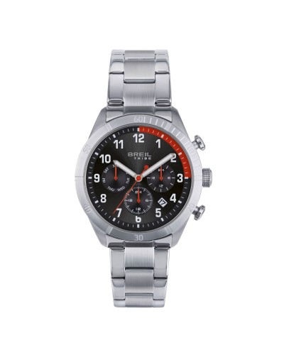 Breil Tribe EW0592: Montre Homme Acier Argent, Ø 41mm - Style Décontracté
