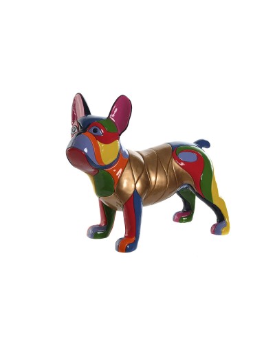 Decoratieve figuren Home ESPRIT Multicolour Hond 44 x 19 x 35,5 cm