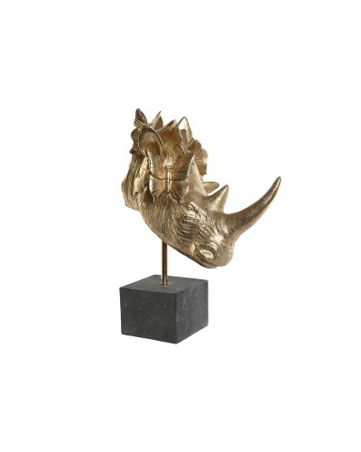 Statua Decorativa ESPRIT, Nero e Dorato, 33 x 24 x 43,5 cm, Elemento d'arredo Unico
