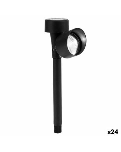 Lampe Solaire Noir 12x26x5,5 cm | Polypropylène | Éclairage Extérieur
