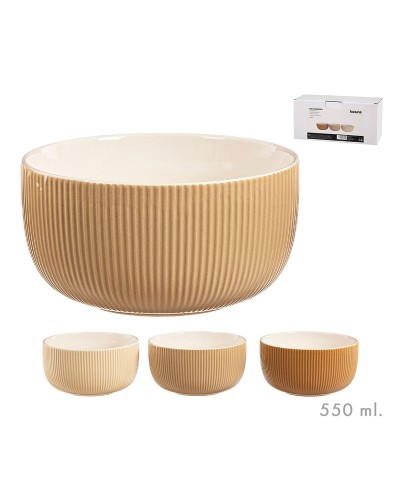 Kozina Schale aus Terrakotta (550 ml) - Perfekt zum Servieren von Suppen, Salaten und vielem mehr
