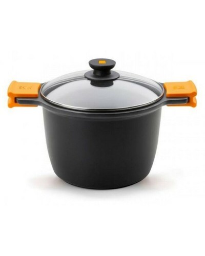 Pentola Efficiente BRA con Coperchio in Vetro - Perfetta per Cucinare