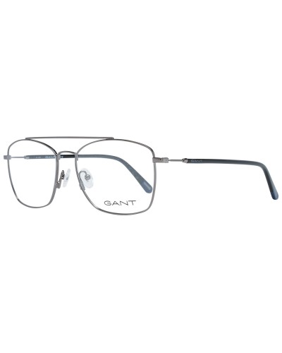 Gant GA3194 Lunettes Homme - Monture Rectangulaire Noir/Gris 58mm
