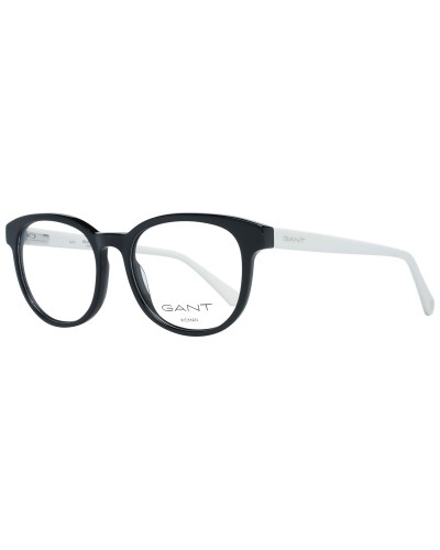 Gant GA4102: Damen Brille Schwarz, Elegantes Rechteckiges Gestell

