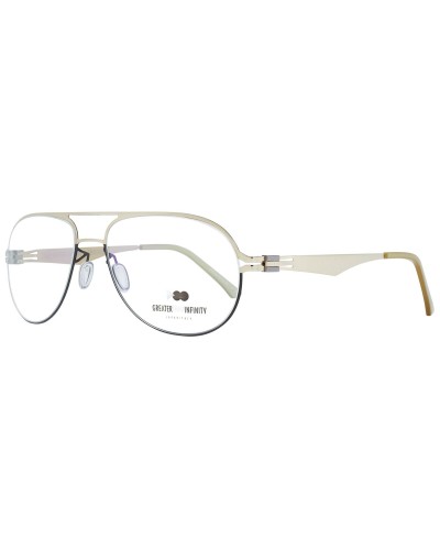 Greater Than Infinity GT012: Montura de Gafas para Hombre, 56V04, Diseño Moderno
