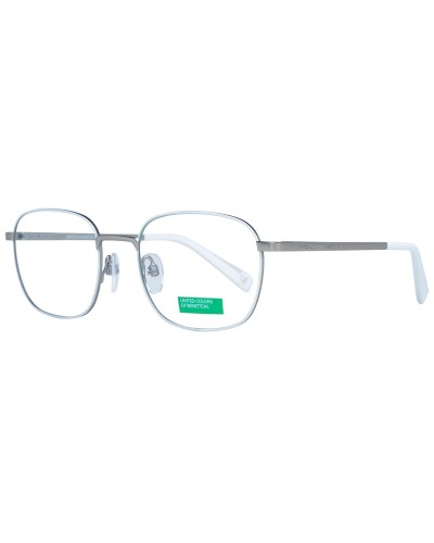 Benetton BEO3022 Gafas de Hombre - Montura Rectangular Azul 52 ▢80

