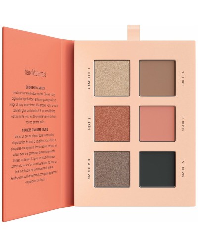 bareMinerals Mineralist Eyeshadow Palette Burnished Ambers - 7.8g - Warm Shades
