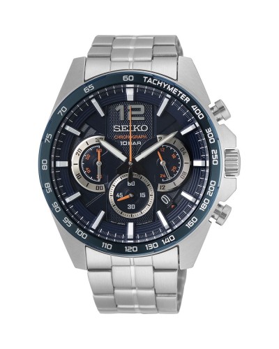 Horloge Heren Seiko SSB345P1 (Ø 44 mm)