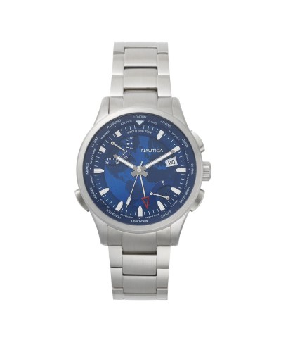 Orologio Uomo Nautica Shanghai Worldtimer Ø44mm - Stile e Funzionalità
