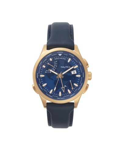 Herrklocka Nautica SHANGHAI - WORLDTIMER (Ø 44 mm)