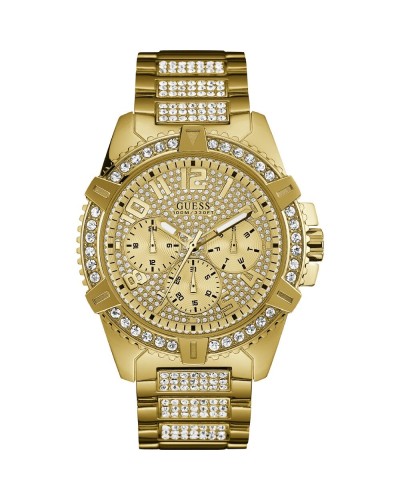 Guess Men's Watch W0799G2 Gold - Gold-Tone Steel Chronograph
